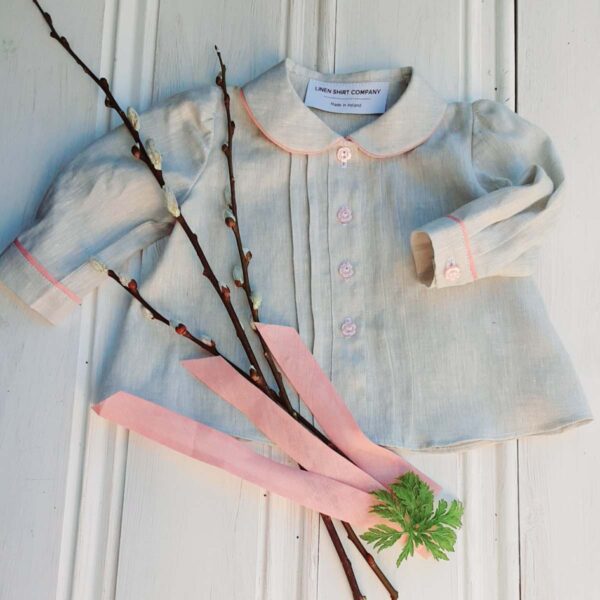Irish Linen Shirts 700 - Baby Junior Collection - Hand Made in Ireland