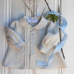 Irish Linen Shirts 700 - Baby Junior Collection - Hand Made in Ireland