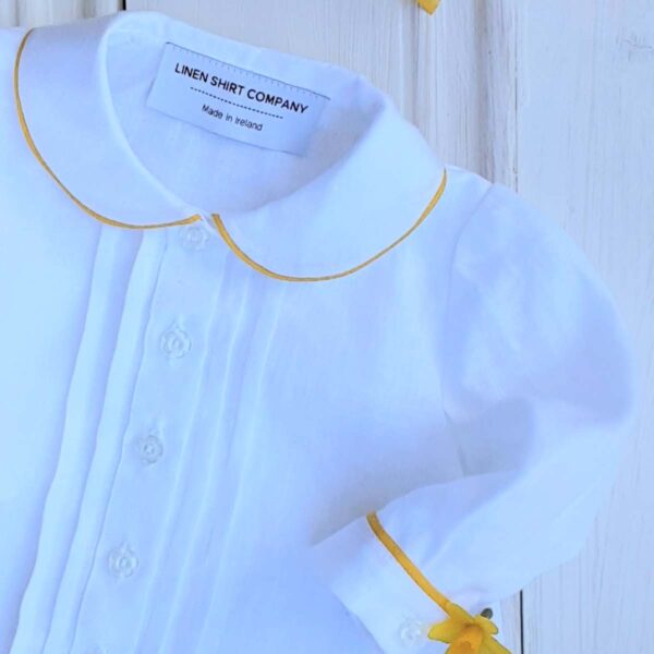 Irish Linen Shirts 703 - Baby Junior Collection - Hand Made in Ireland