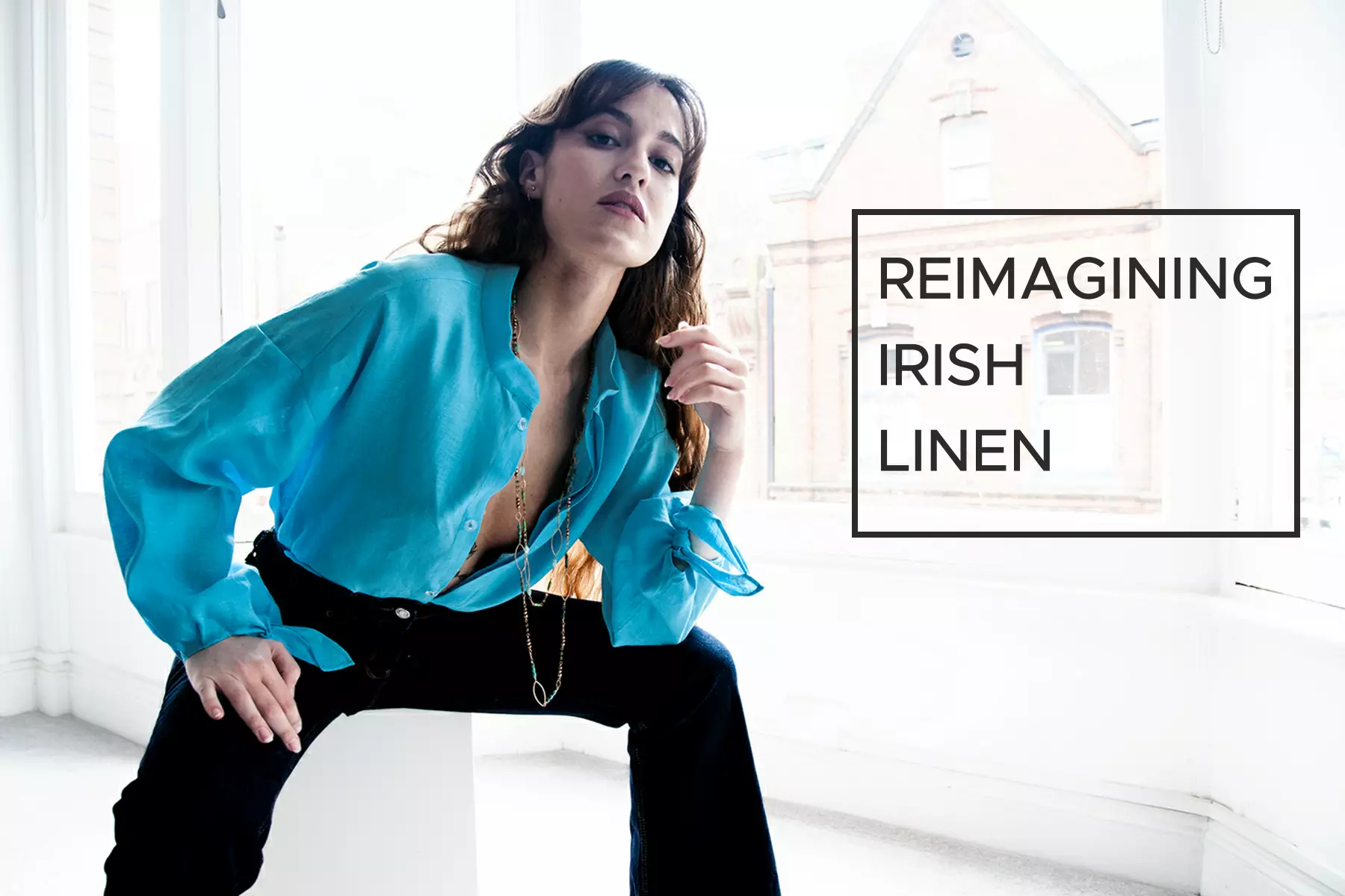 irish linen shirts - made in ireland - women's fashion