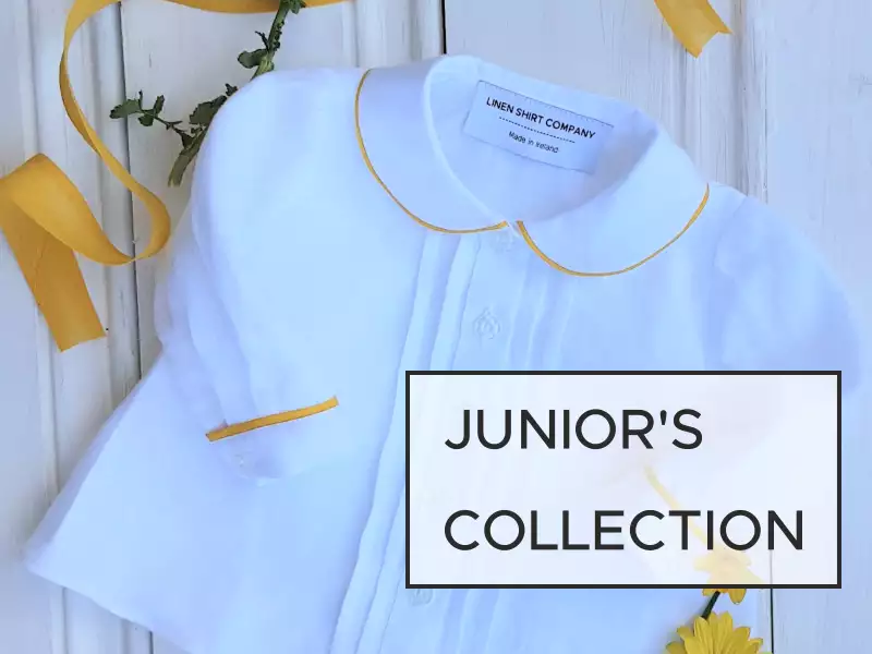 Junior Baby fashion irish linen shirts - made in ireland